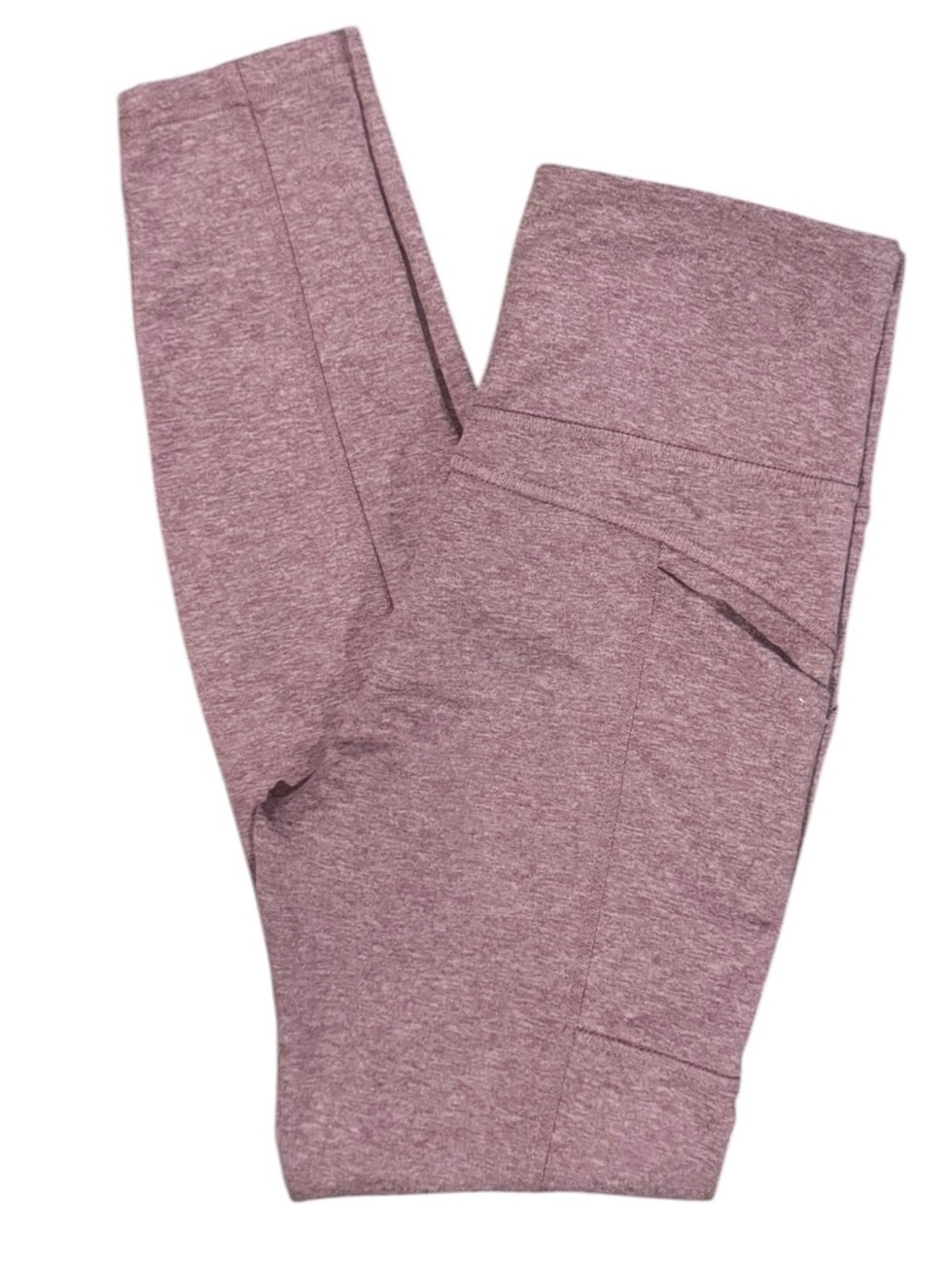 Marika Mauve Heather High-Waist Leggings